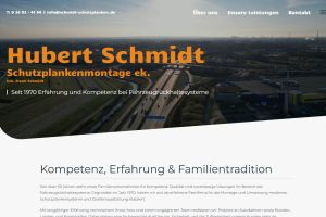 Schmidt - Schutzplankenmontage