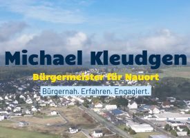 Michael Kleudgen als Bürgermeister für Nauort